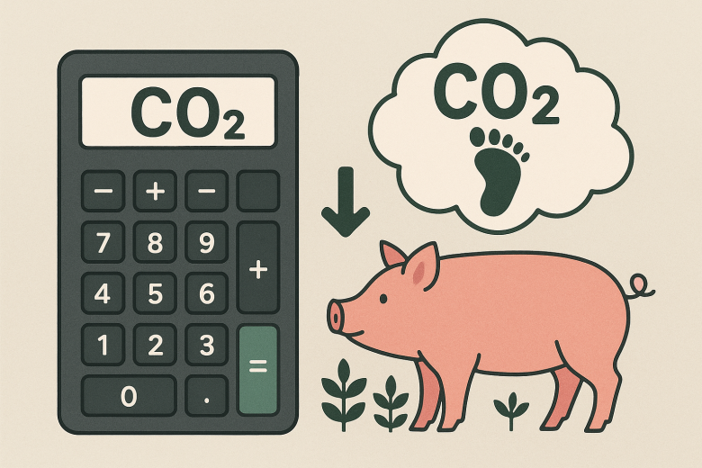 Schwein CO2Rechner